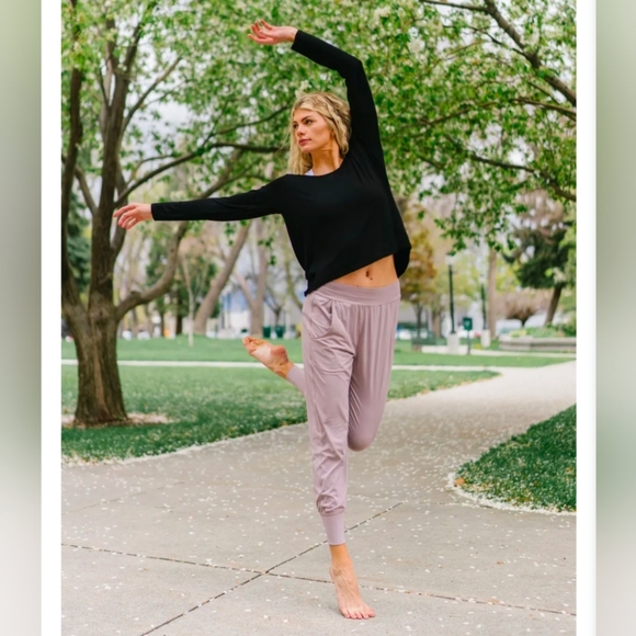 ZYIA Pants - Zyia Active Lilac Jogger In A Bottle 2, Women's XL